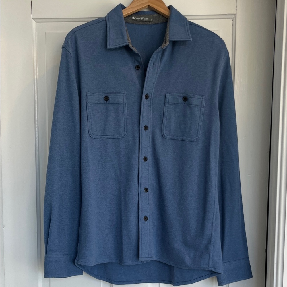 Camden Blue Men’s Sweater Shirt NWOT Size Medium